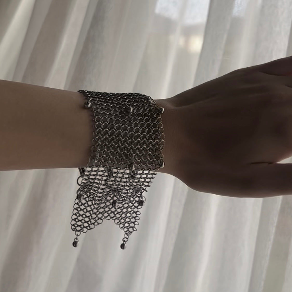 Chainmail Banner Bracelet