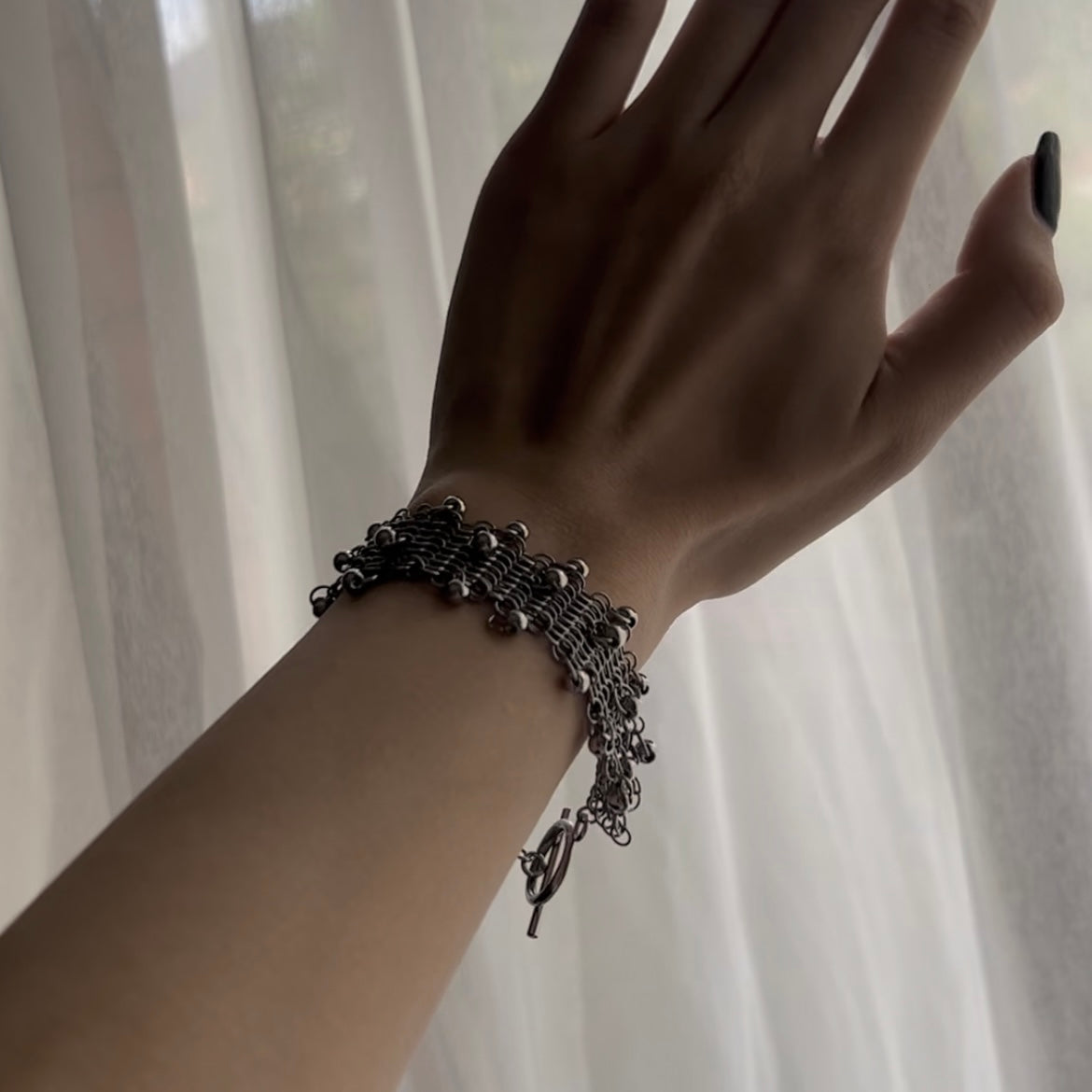 Chainmail Ball Bracelet