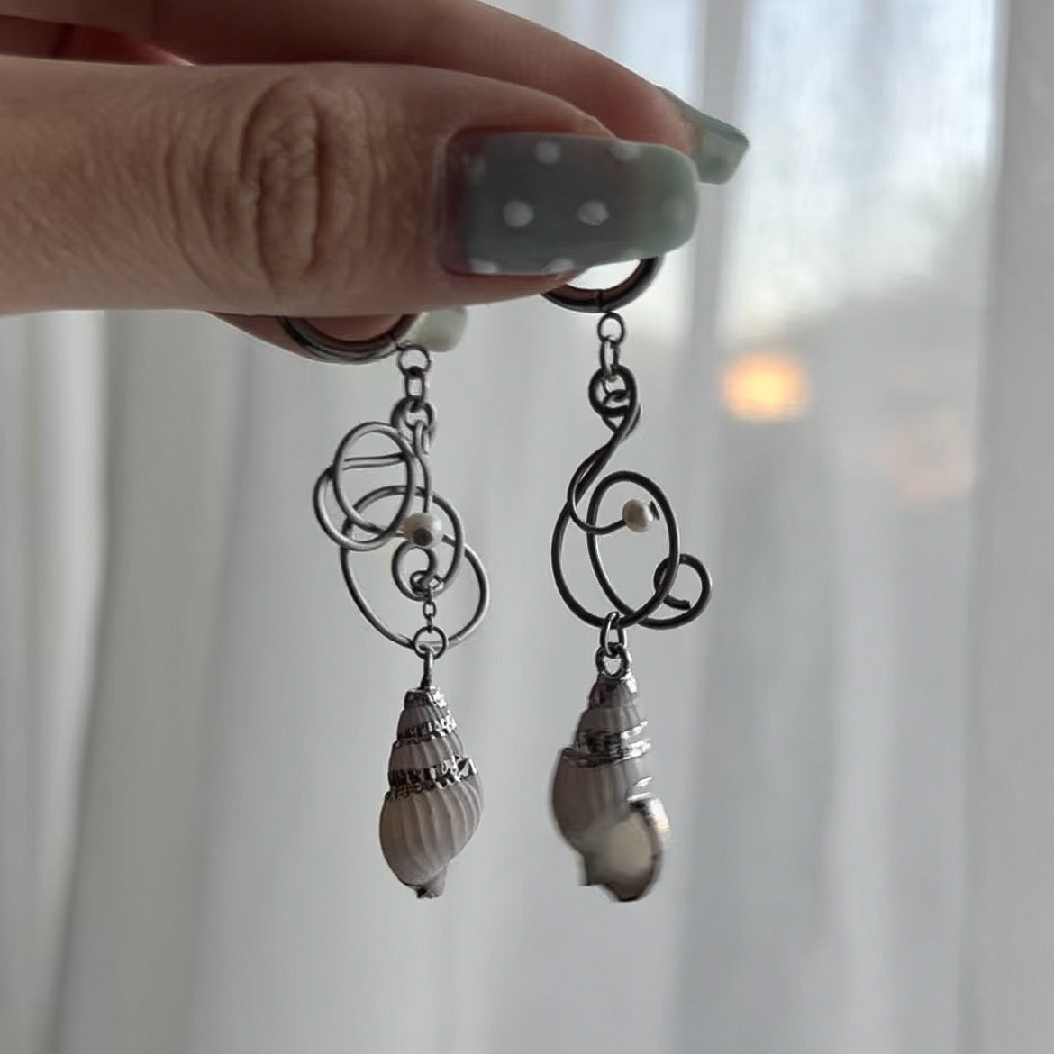 Nouveau Shell Earrings