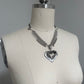 Chainmail Heart Necklace