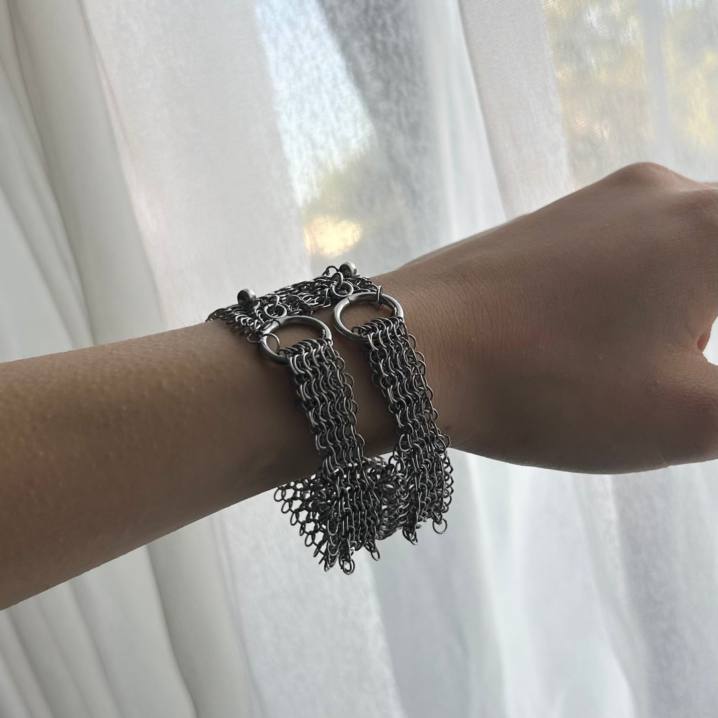 Chainmail Ring Bracelet