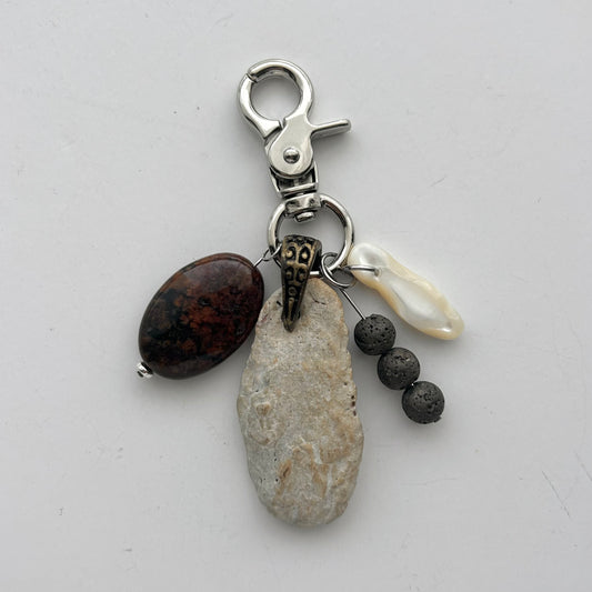 Stone Keychain
