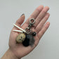 Black Chip Keychain