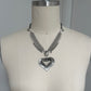 Chainmail Heart Necklace
